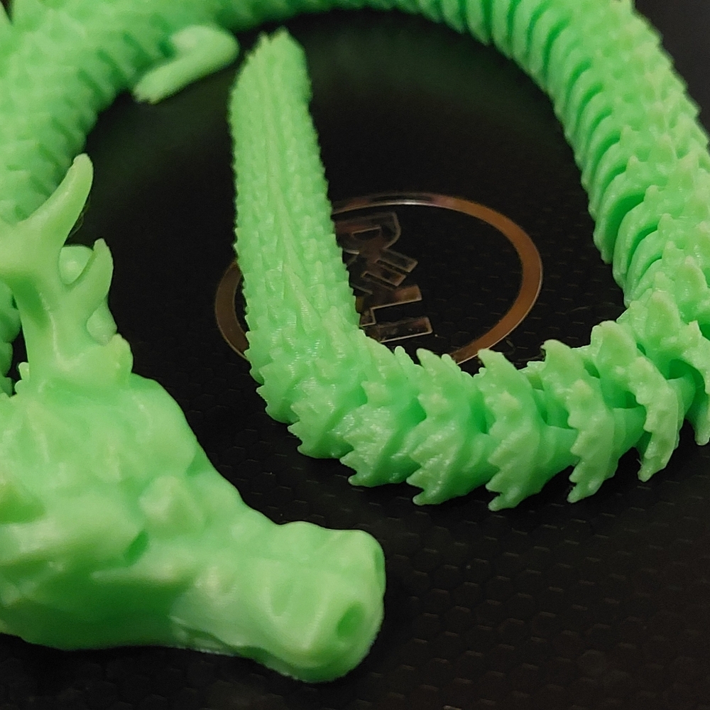 Glow in the dark dragon egg
